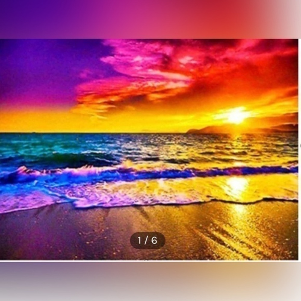DIY Painting By Numbers | Coastal